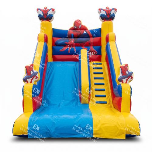 Spider-Man slide with ladder 5.5×4×5 meters