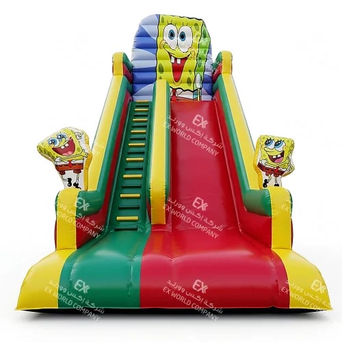 SpongeBob slide with ladder 9×4×9 meters