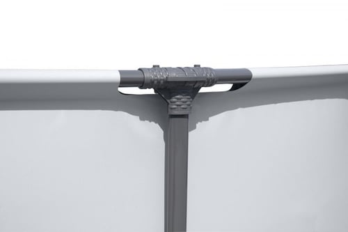 مسبح اعمدة دائري رصاصي مع فلتر 4.27متر × 4.27 متر...