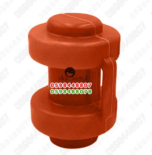 غطاء عمود حامي شبك نطيطة ترامبولين لون برتقالي