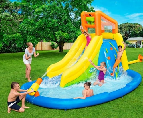 زحليقة مائية مع حوض دائري الجليد 4.35×2.86×2.67متر...