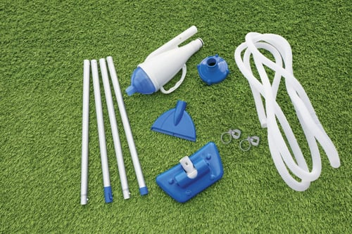 طقم مكنسة تنظيف مسبح 2.24متر