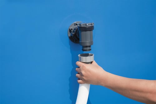 فلتر تنظيف مسبح برأسين 1500 جالون