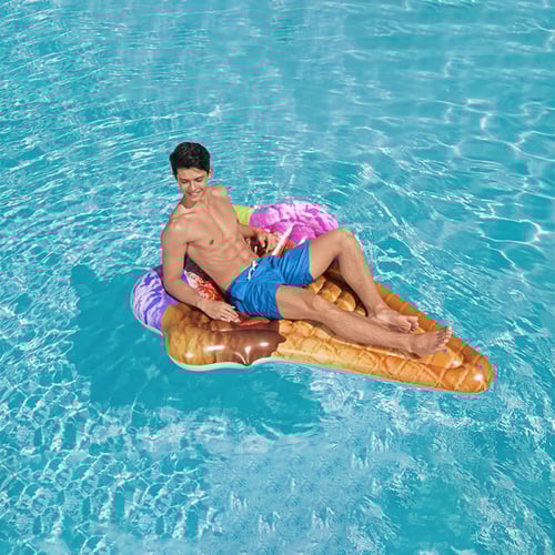 فرشة سباحة نفخ جلسة استرخاء ايس كريم 1.88×1.30متر