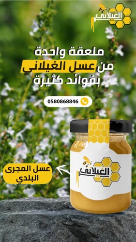 اجود انواع العسل البلدي - عسل مجرى طبيعي بلدي - عس...