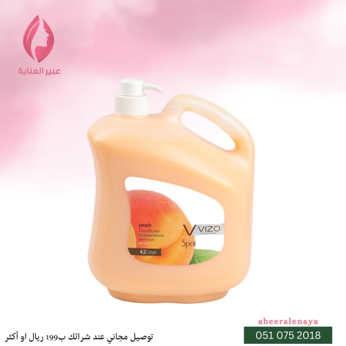 بلسم 4.2 لتر VIZO بخلاصة الخوخ