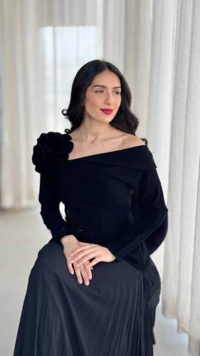 فستان طويل راقي بيليسيه
