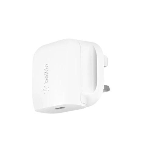 رأس شاحن بيت تايب سي 20 واط BELKIN ابيض
