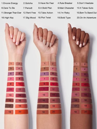 شجلام أحمر شفاه مطفي يدوم طويلا هاف نو فير