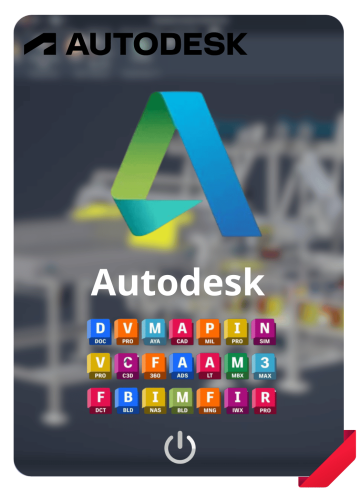 حساب Autodesk رسمي – سنة كاملة