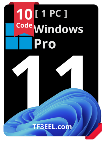 10 اكواد من ويندوز 11 برو RETAIL مدى الحياة