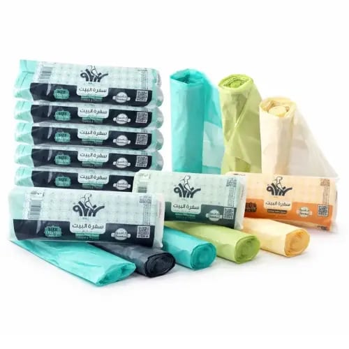 سفرة البيت مفارش طعام بلاستيك صحية مقاسات متنوعة خ...