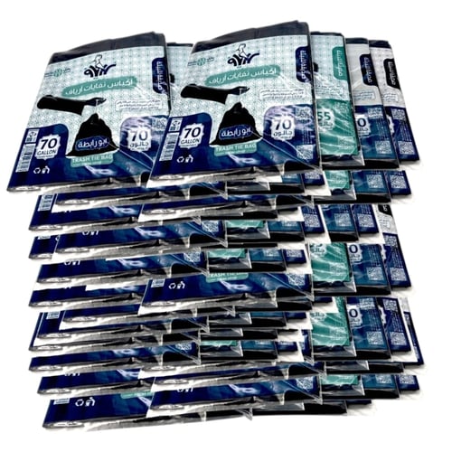 أكياس نفايات ابوربطة شديدة التحمل جودة عالية 30-50...