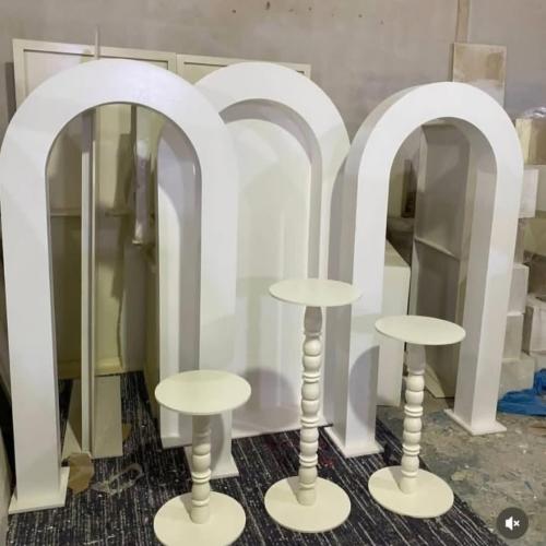 طقم استقبال 3خلفيات و3طاولات