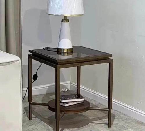 ركنية دورين حديد لون نحاسي