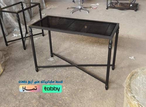 خدمه حديد اسود مع جزاز اسود طول متر