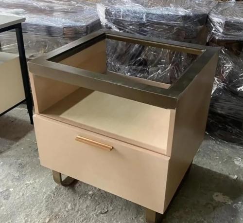 طاولة جانبيه ( زوايا ) خشب مع جزاز