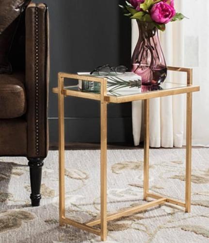 طاوله جانبيه جزاز مع حديد