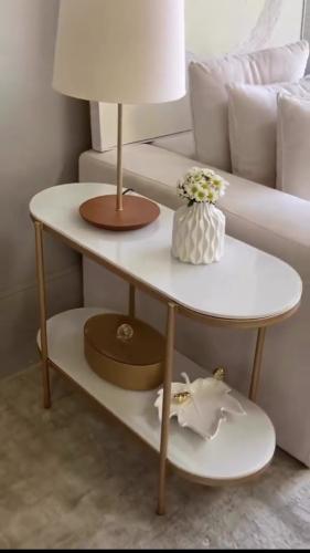 طاوله جانبيه دورين بديل الرخام كنب مرتفع