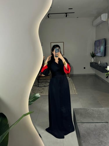 قفطان سارة اسود