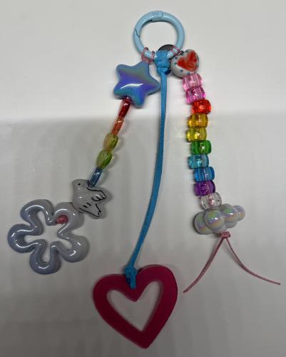 Water bottle clip (blue)