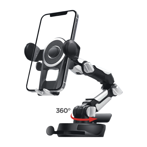 حامل الهاتف المحمول للسيارة بزاوية 360 درجة قابل ل...