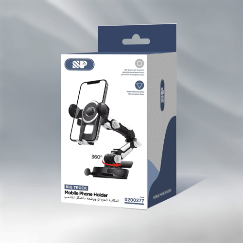 حامل الهاتف المحمول للسيارة بزاوية 360 درجة قابل ل...