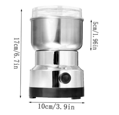 مطحنة قهوة صغيرة محمولة من الستانلس ستيل خفيفة الو...