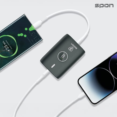 باور بنك قوة 10000 يدعم الشحن السريع