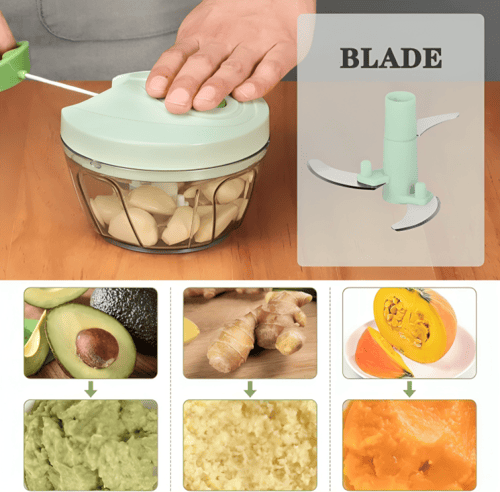 مفرمة الخضار اليدوية من دي ال سي - محضرة طعام