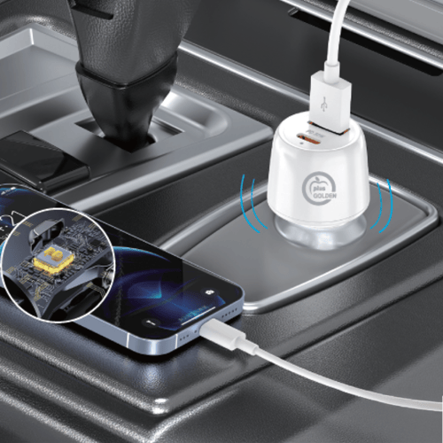 شاحن سياره منفذين 48 واط