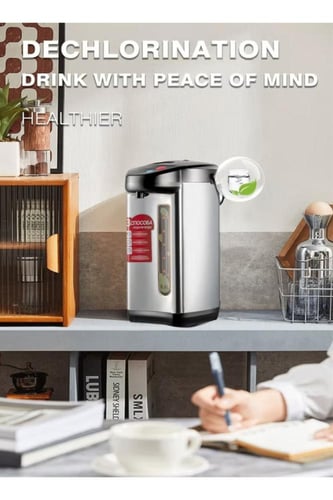 غلاية وسخان مياه كهربائية حافظة حرارة ستانلس ستيل...