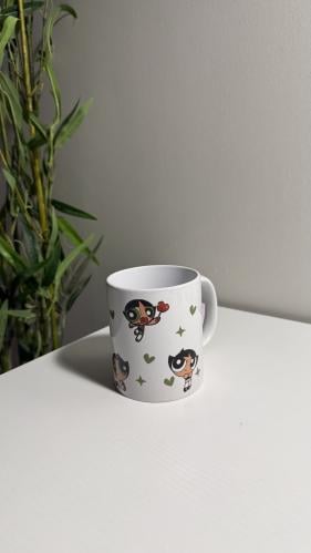 Girls Power glass cup "Green"