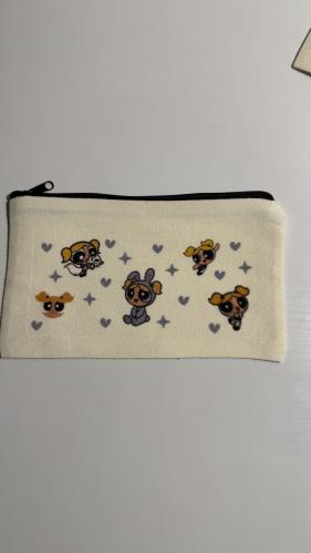 Girls' pen case, the power, "blue"