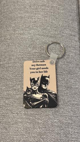 Batman and Catwoman medal