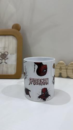 كوب زجاج سبايدر مان