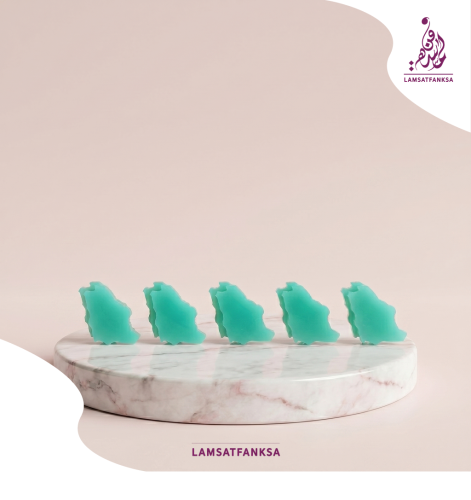الخريطة قطع صغيرة 3 سم