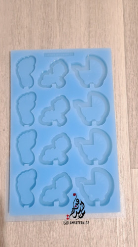 قالب البيبي - قالب المواليد 12 قطعة