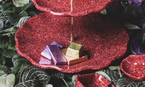 بودرة التيرازو لون احمر ريد فيلفت 750 غ