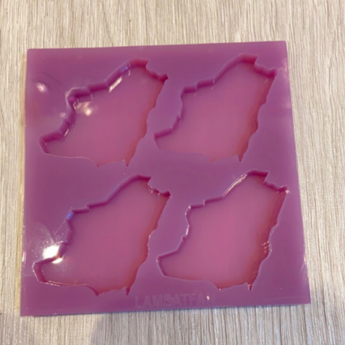 قالب السعودية سادة 4.5 * 4 سم