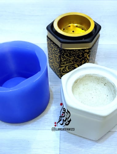 قالب مبخرة او شمعدان سداسي