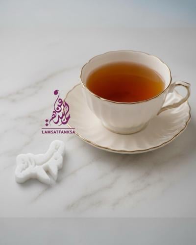 قالب ( عبد الله ) بفتحة الفنجان