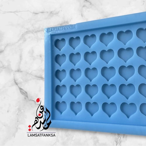 قالب قلوب صغيرة 2 سم