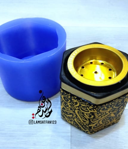 قالب مبخرة او شمعدان سداسي