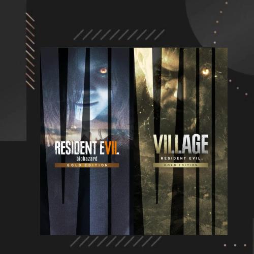 Resident Evil 7 Gold Edition & Village Gold Editio...