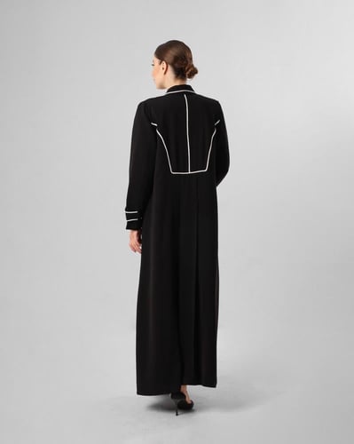 Pearl Line Blazer Abaya