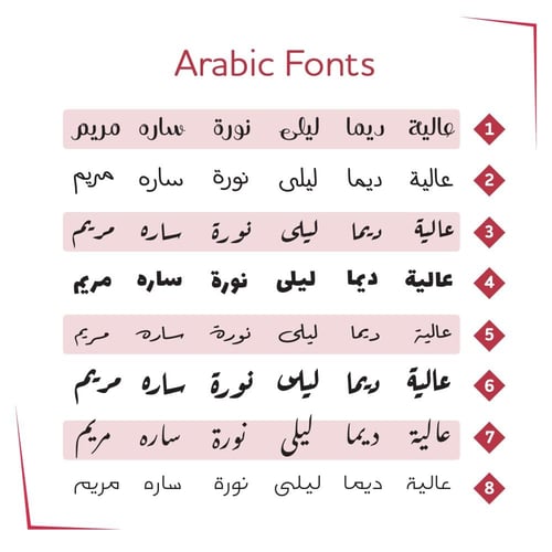 سلاسل مفاتيح بأسماء مخصصة بالعربي