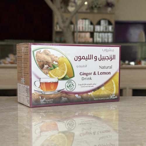 مشروب الزنجبيل والليمون فيولا 24كيس