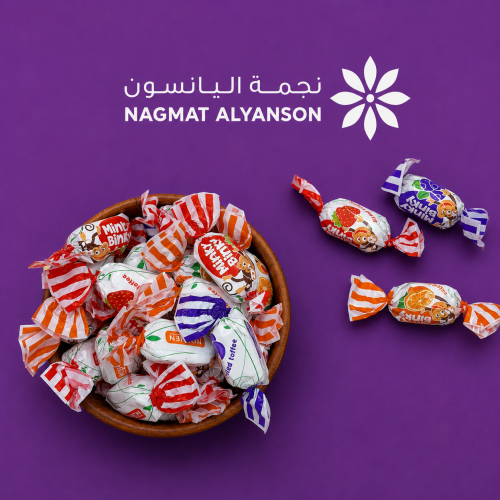 حلويات روشن حلاو كراميل بالفواكه