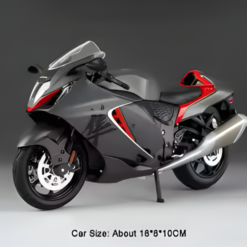 مجسم دباب Suzuki Hayabusa رمادي